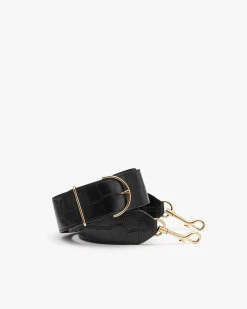 Cuyana Adjustable Wide Strap (Croco)* Straps | Straps