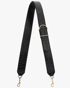 Cuyana Adjustable Wide Strap (Croco)* Straps | Straps