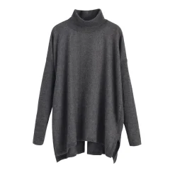 Cuyana Alpaca Open-Back Turtleneck Sweater* Clothing