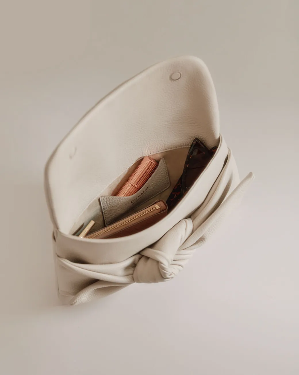 Cuyana Bow Clutch (Shimmer)* Occasion Bags | Bags