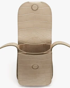 Cuyana Concertina Phone Bag (Croco)* Mini Totes And Crossbodies | Bags