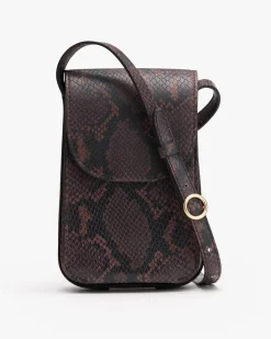 Cuyana Concertina Phone Bag (Snake)* Mini Totes And Crossbodies | Bags