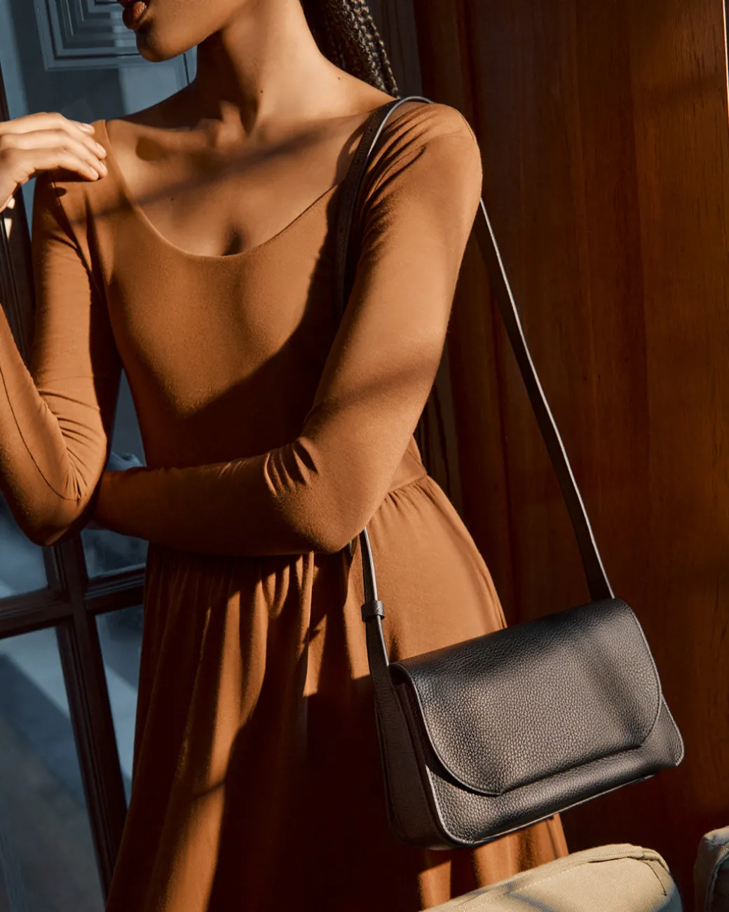 Cuyana Concertina Shoulder Bag (Croco)* Shoulder Bags | Bags