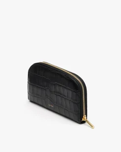 Cuyana Curved Zip Wallet (Croco)* Wallets | Small Leather Goods