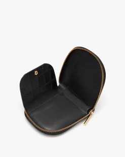 Cuyana Duo Small Zip Wallet (Croco)* Wallets | Small Leather Goods