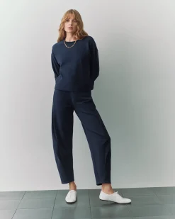 Cuyana Fleece Barrel Pant* Clothing