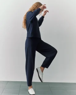 Cuyana Fleece Barrel Pant* Clothing