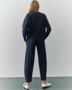 Cuyana Fleece Barrel Pant* Clothing