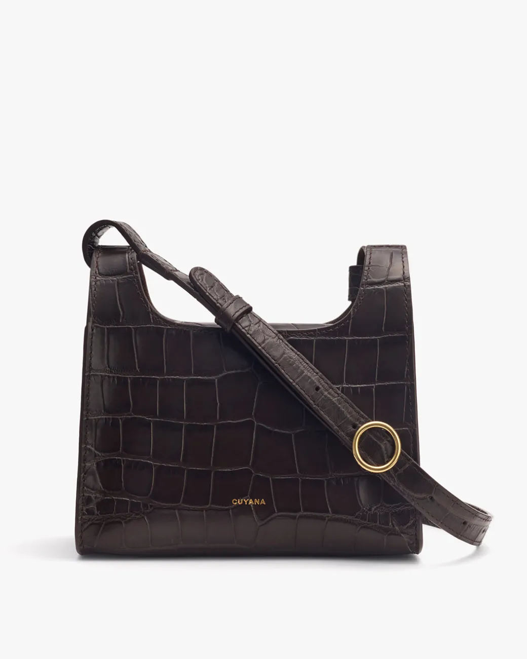 Cuyana Mini Double Loop Bag (Croco)* Mini Totes And Crossbodies | Bags