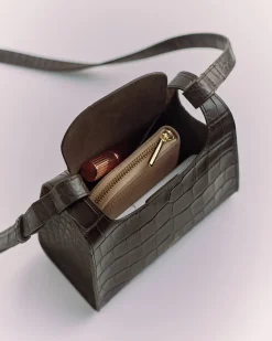 Cuyana Mini Double Loop Bag (Croco)* Mini Totes And Crossbodies | Bags