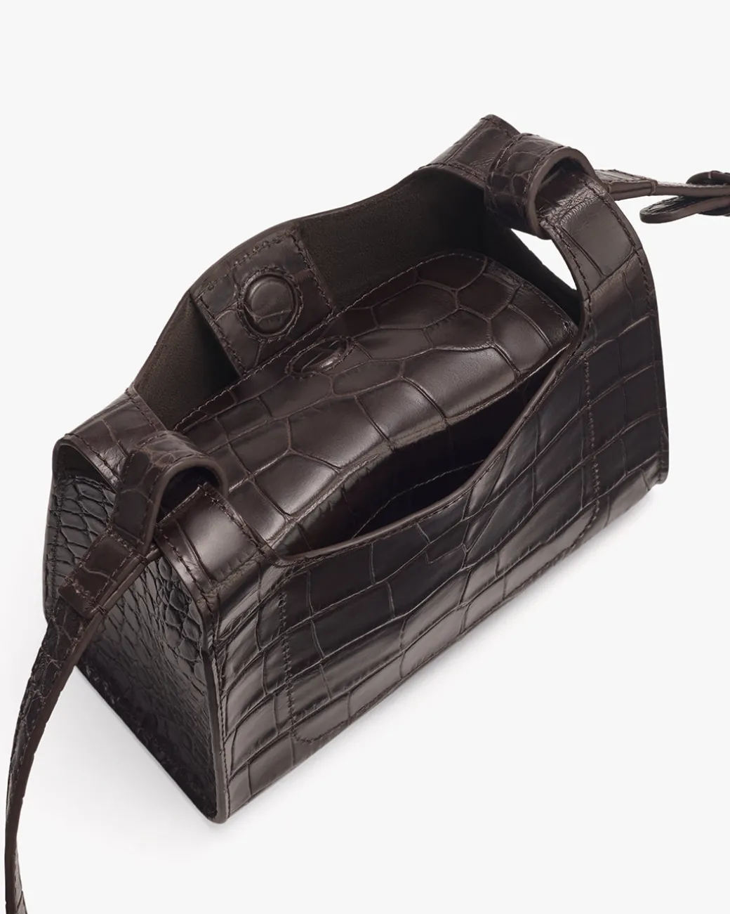 Cuyana Mini Double Loop Bag (Croco)* Mini Totes And Crossbodies | Bags