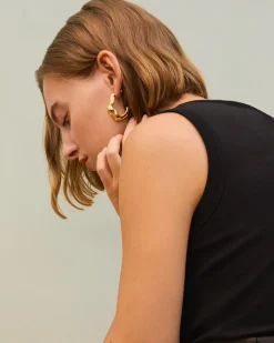Cuyana Ola Hoop Earrings* Accessories