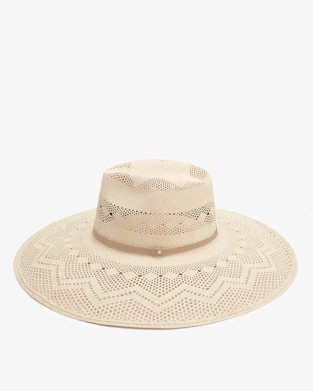 Cuyana Open Weave Wide Brim Ecuador Hat* Accessories