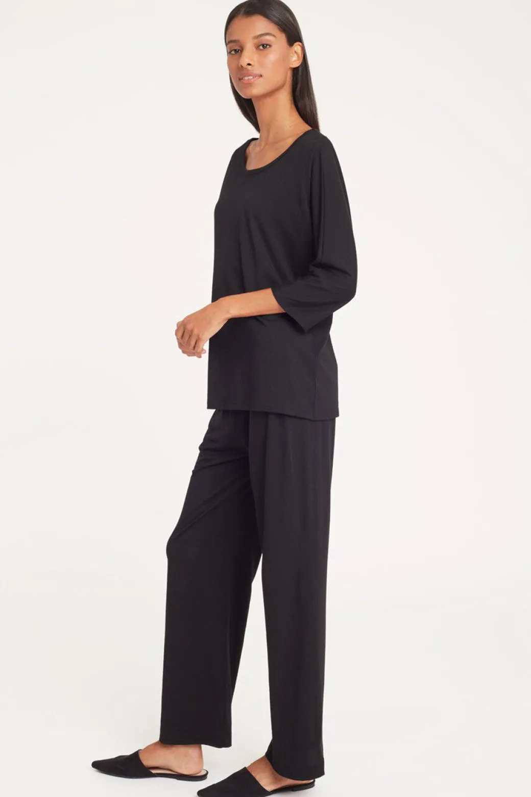 Cuyana Organic Pima Classic Pant* Clothing