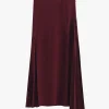 Cuyana Silk Pleated Side Skirt* Clothing