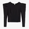 Cuyana Silk Puff Sleeve Top* Clothing