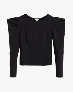Cuyana Silk Puff Sleeve Top* Clothing