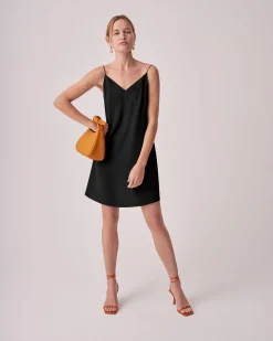 Cuyana Silk Short Slip Dress* Clothing