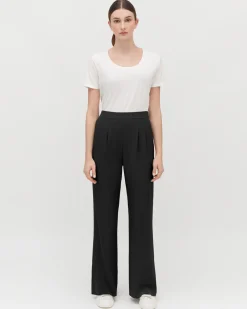Cuyana Silk Wide-Leg Pant* Clothing