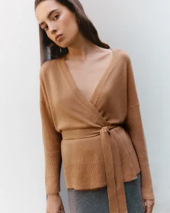 Cuyana Single Origin Cashmere Wrap Sweater* Clothing