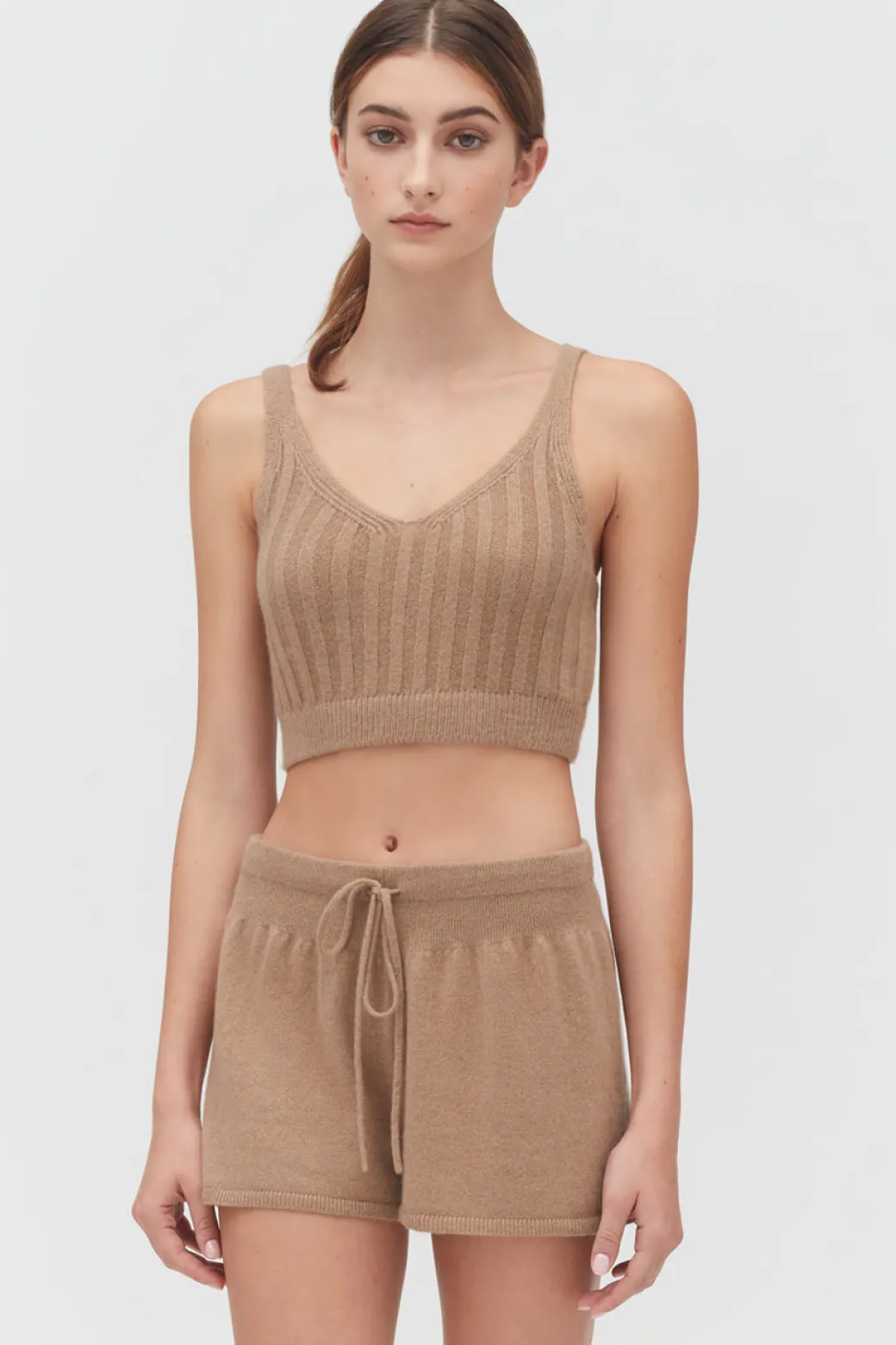 Cuyana Single-Origin Cashmere Shorts* Clothing
