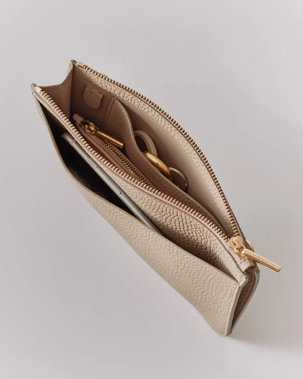 Cuyana System Zipper Pouch (Croco)* Bag Organizers | Small Leather Goods