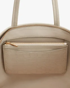 Cuyana System Zipper Pouch (Croco)* Bag Organizers | Small Leather Goods