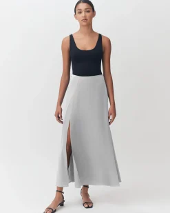 Cuyana Washable Charmeuse Maxi Skirt* Clothing