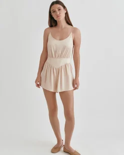 Cuyana Washable Charmeuse Sleep Jumpsuit* Clothing