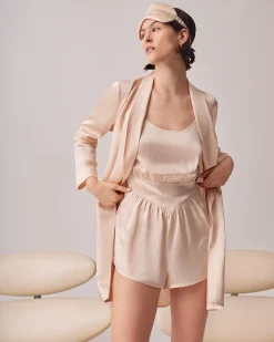 Cuyana Washable Charmeuse Sleep Jumpsuit* Clothing
