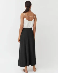 Cuyana Washable Silk Maxi Skirt* Clothing